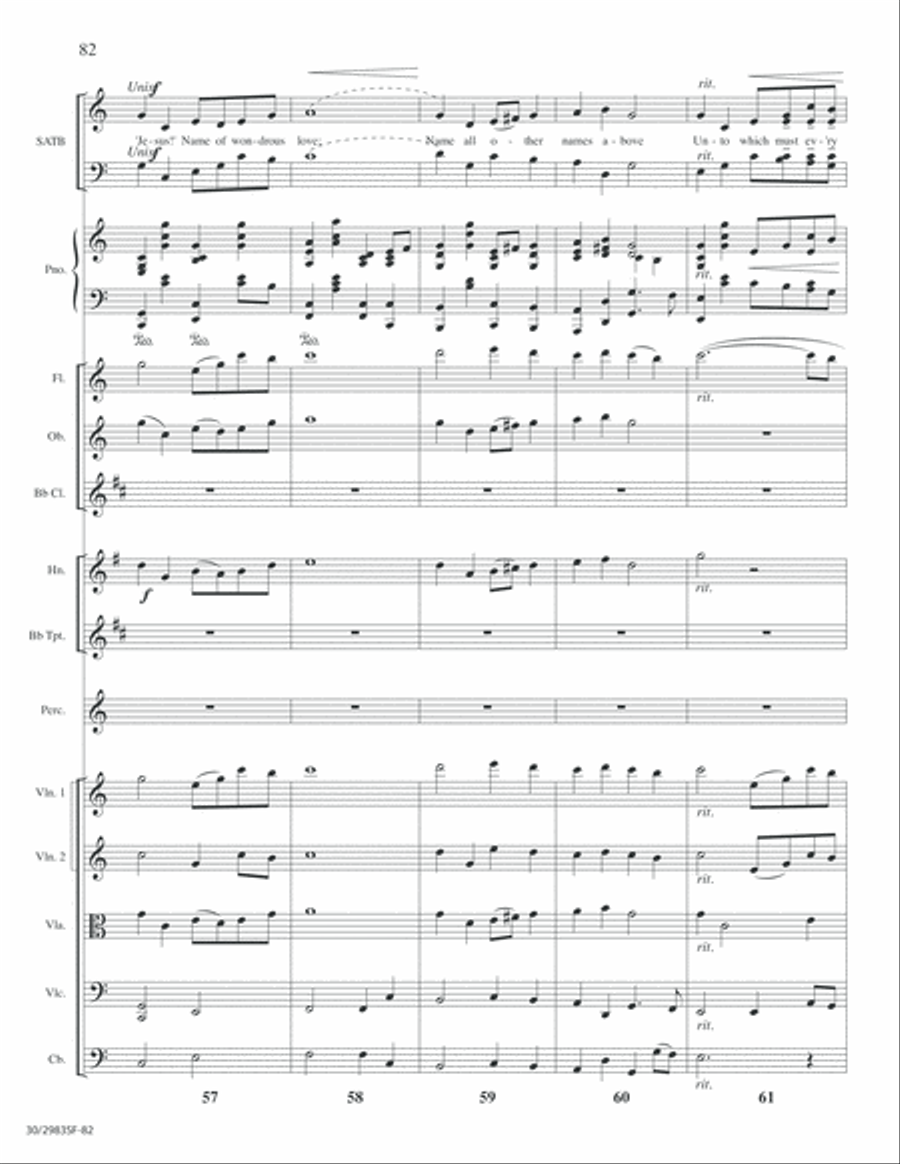 Lord of Glory - Full Score Choir scores gallery preview page 84