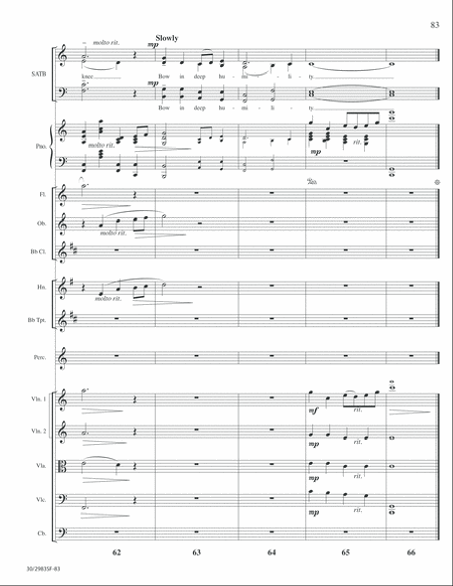 Lord of Glory - Full Score Choir scores gallery preview page 85