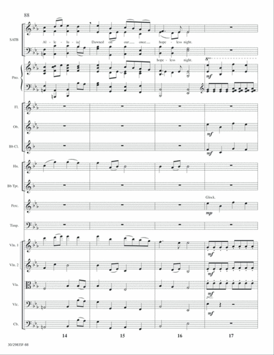 Lord of Glory - Full Score Choir scores gallery preview page 90