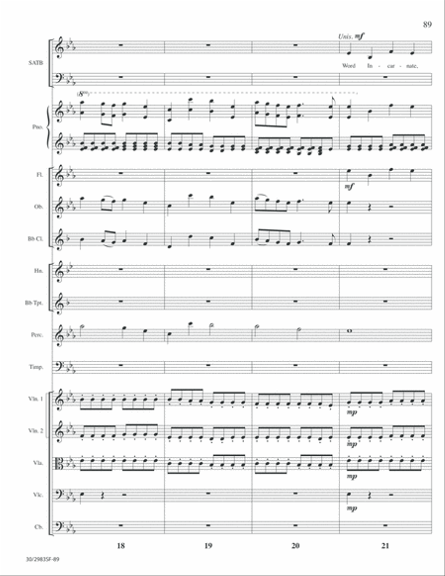 Lord of Glory - Full Score Choir scores gallery preview page 91