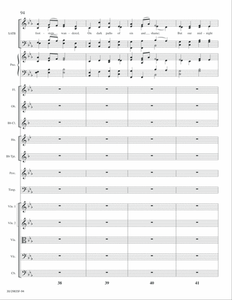 Lord of Glory - Full Score Choir scores gallery preview page 96