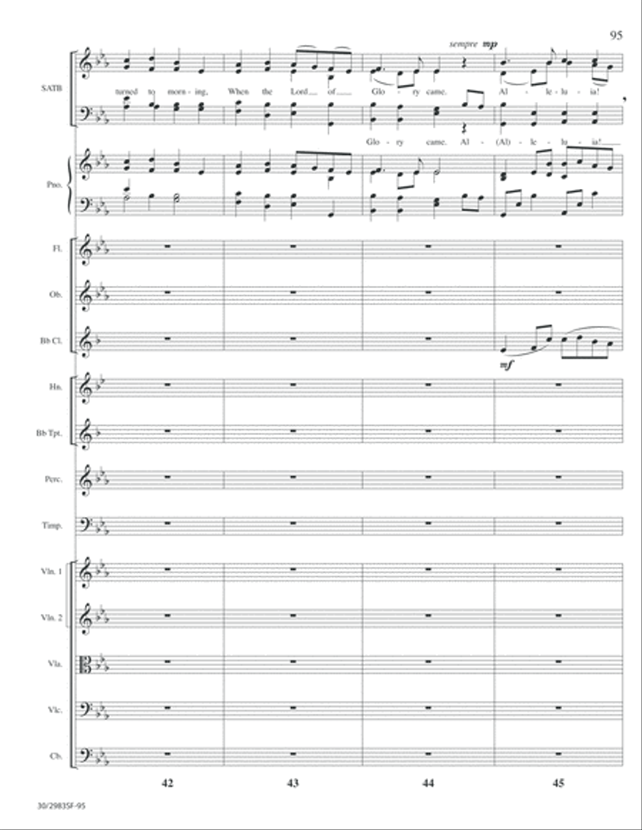 Lord of Glory - Full Score Choir scores gallery preview page 97