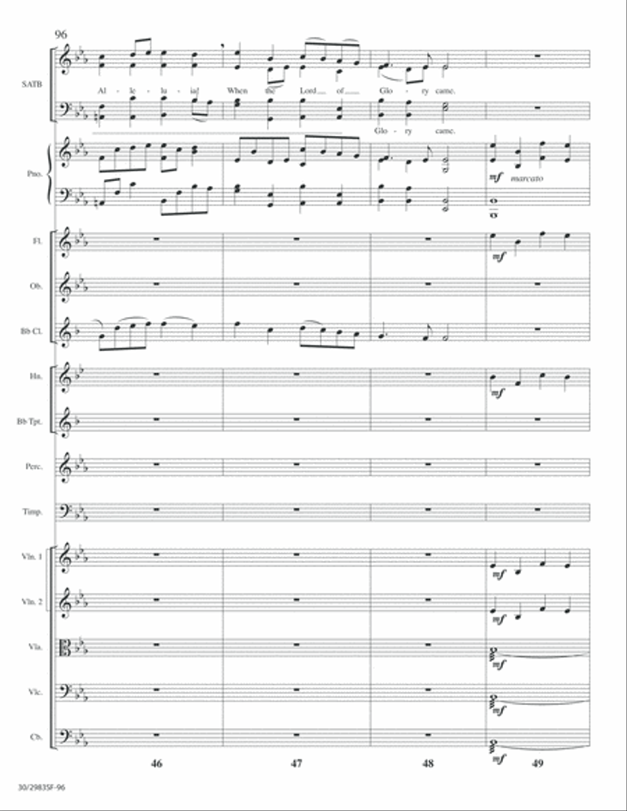 Lord of Glory - Full Score Choir scores gallery preview page 98