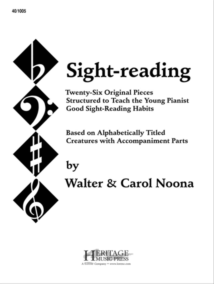 Sight Reading Vol 1 (Digital Download) Piano Method scores gallery preview page 1