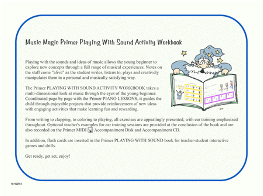 Noona Comp Music Magic Piano PWS Actvty Wrkbk Primer (Digital Download) Piano Method scores gallery preview page 2