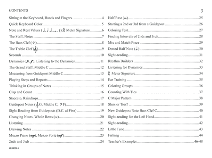 Noona Comp Music Magic Piano PWS Actvty Wrkbk Primer (Digital Download) Piano Method scores gallery preview page 3