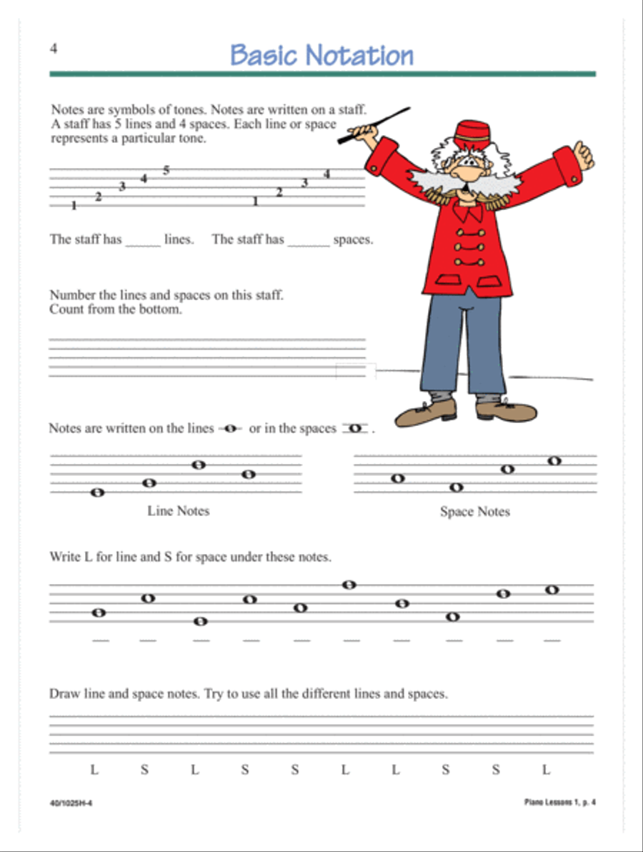 Noona Comp Piano Playing/Sound Activity Level 1 (Digital Download) Piano Method scores gallery preview page 4