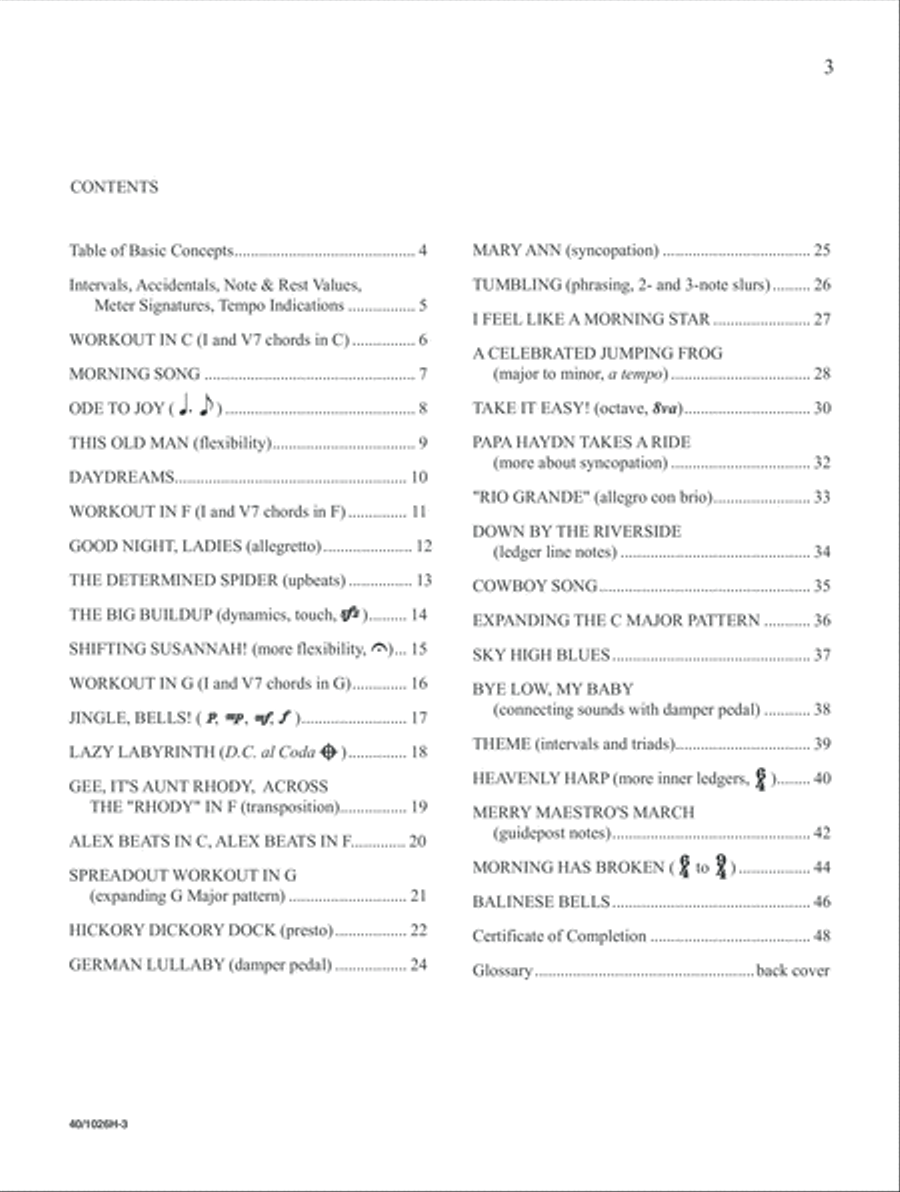 Noona Comp Piano Lessons Level 1+ (Digital Download) Piano Method scores gallery preview page 3