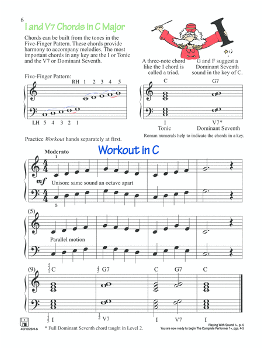 Noona Comp Piano Lessons Level 1+ (Digital Download) Piano Method scores gallery preview page 6