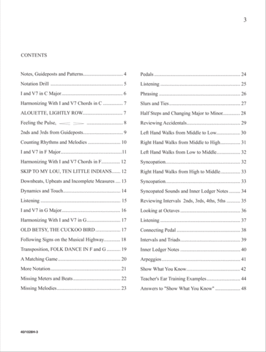 Noona Comp Piano Playing/Sound Activity Level 1+ (Digital Download) Piano Method scores gallery preview page 3