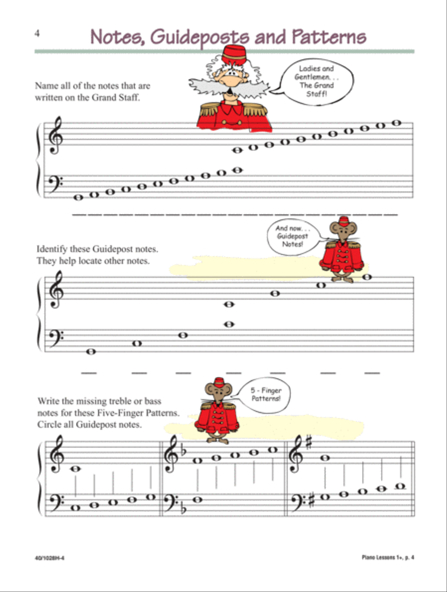 Noona Comp Piano Playing/Sound Activity Level 1+ (Digital Download) Piano Method scores gallery preview page 4