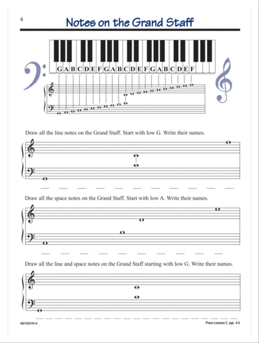 Noona Comp Piano Playing/Sound Activity Level 2 (Digital Download) Piano Method scores gallery preview page 4