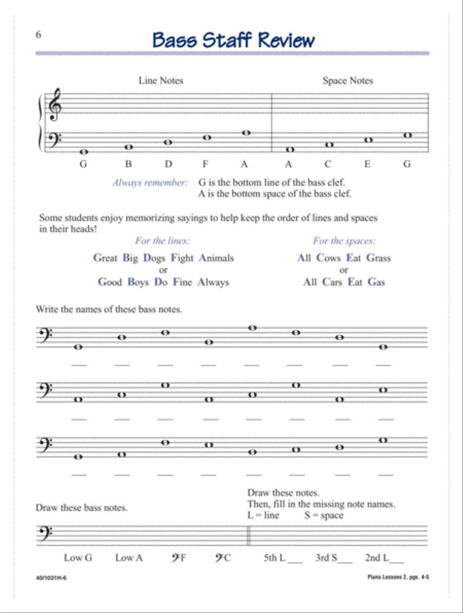 Noona Comp Piano Playing/Sound Activity Level 2 (Digital Download) Piano Method scores gallery preview page 6