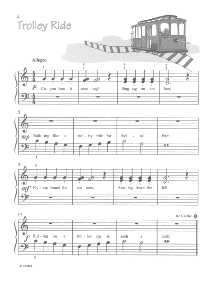 Time to Play - Level 1 (Digital Download) Easy Piano scores gallery preview page 4