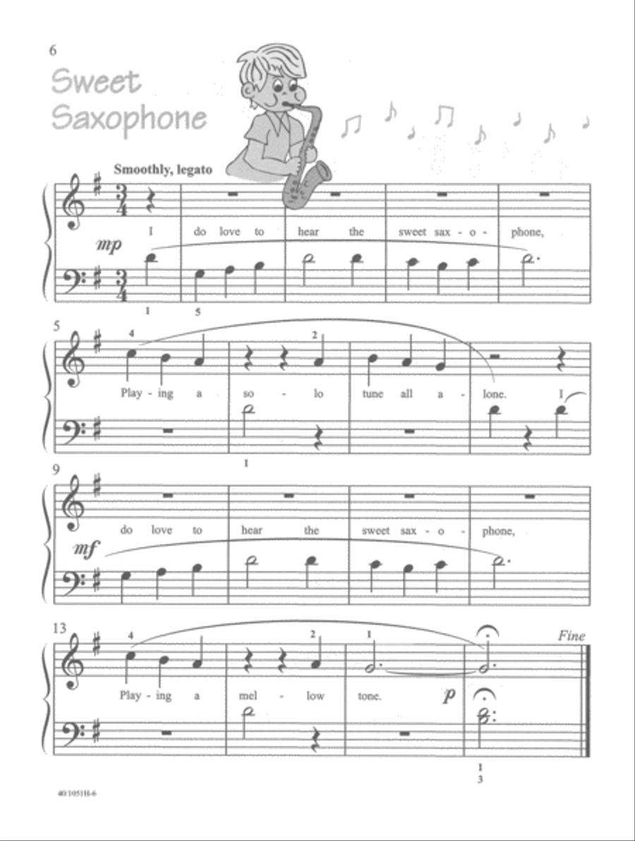 Time to Play - Level 1 (Digital Download) Easy Piano scores gallery preview page 6
