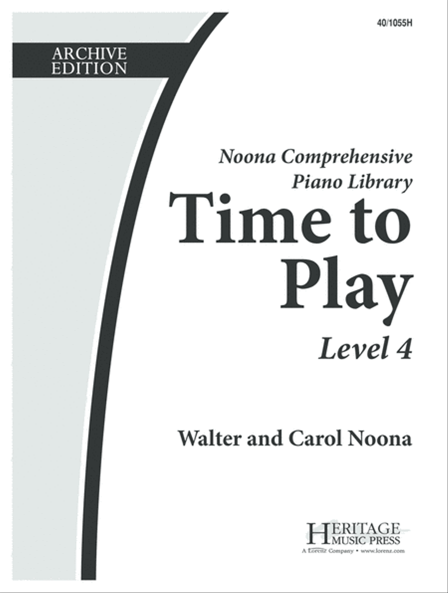 Time to Play - Level 4 (Digital Download) Piano Solo scores gallery preview page 1