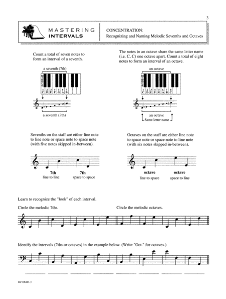 Mastering Music Theory Level 2A (Digital Download) Piano Method scores gallery preview page 3