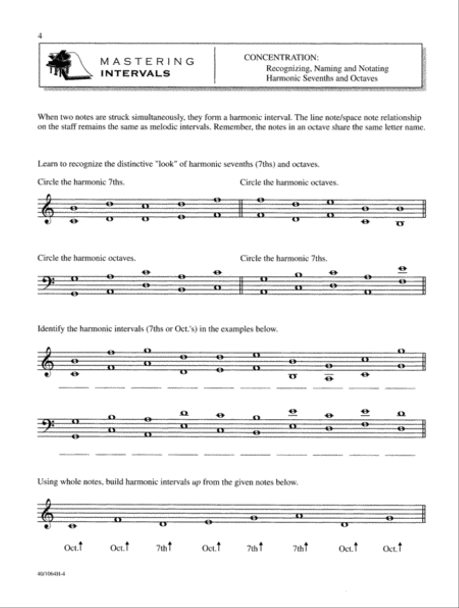 Mastering Music Theory Level 2A (Digital Download) Piano Method scores gallery preview page 4
