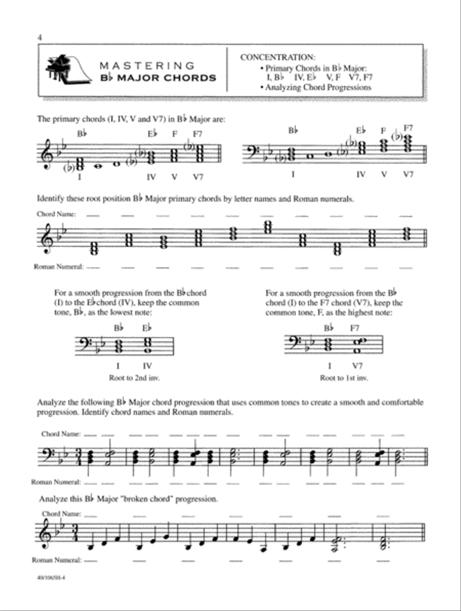 Mastering Music Theory Level 2B (Digital Download) Piano Method scores gallery preview page 4