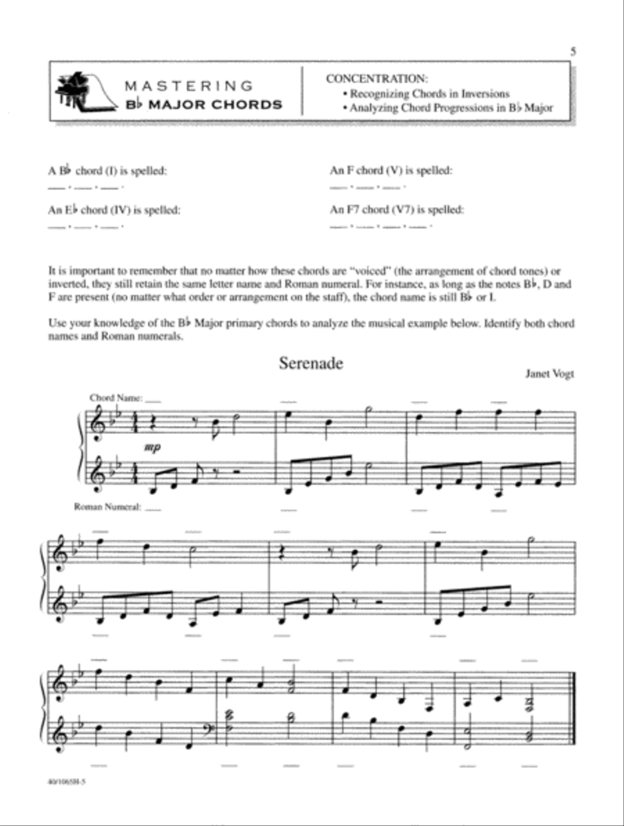 Mastering Music Theory Level 2B (Digital Download) Piano Method scores gallery preview page 5