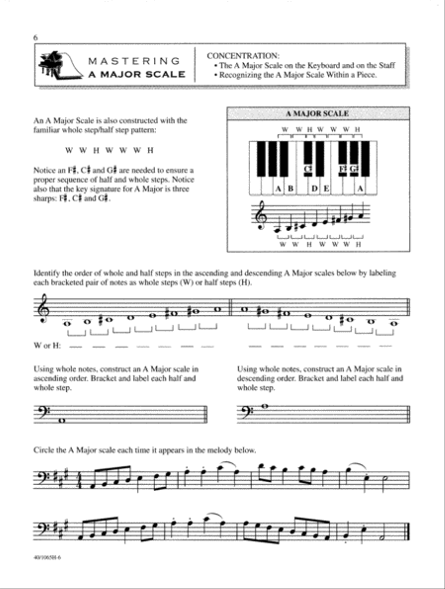 Mastering Music Theory Level 2B (Digital Download) Piano Method scores gallery preview page 6