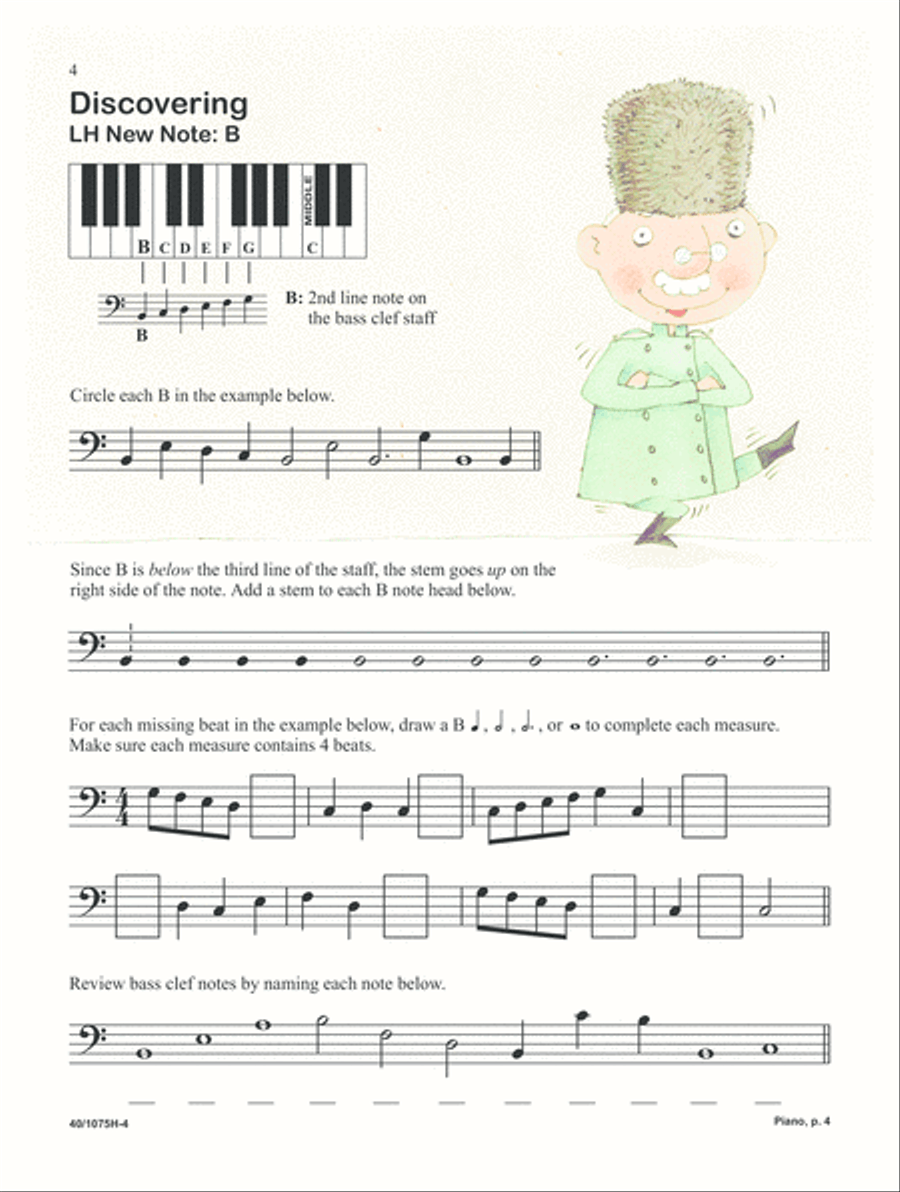 Piano Discoveries Theory Bk 2A (Digital Download) Piano Method scores gallery preview page 4