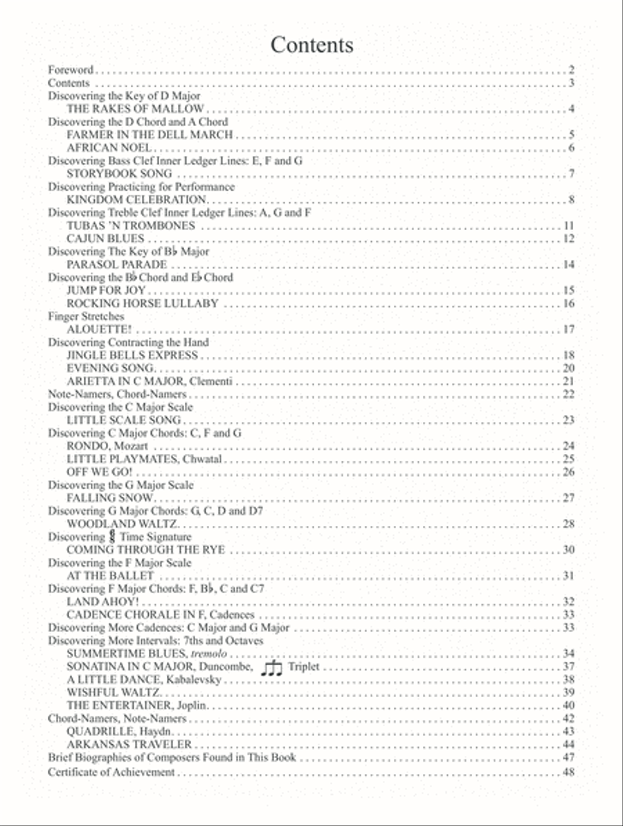Piano Discoveries Piano Bk 2B (Digital Download) Piano Method scores gallery preview page 3