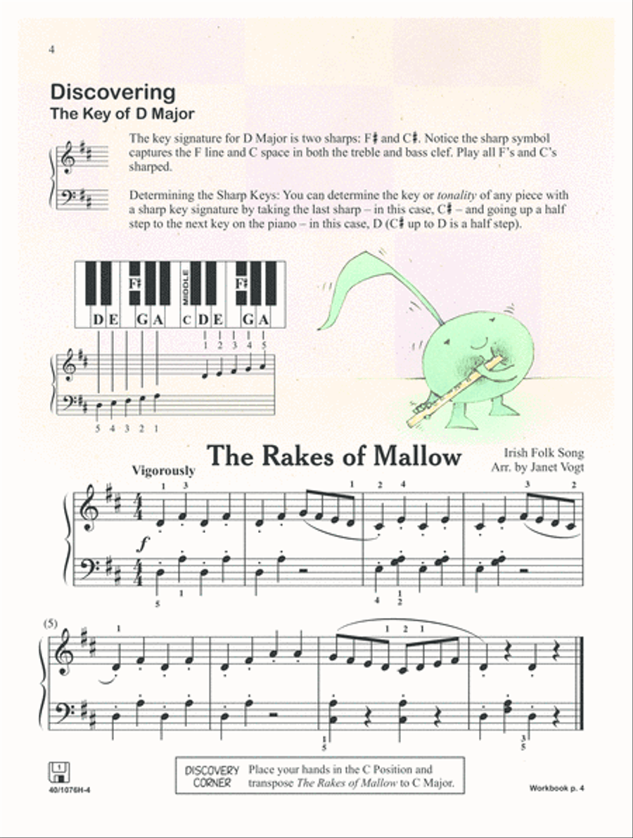 Piano Discoveries Piano Bk 2B (Digital Download) Piano Method scores gallery preview page 4