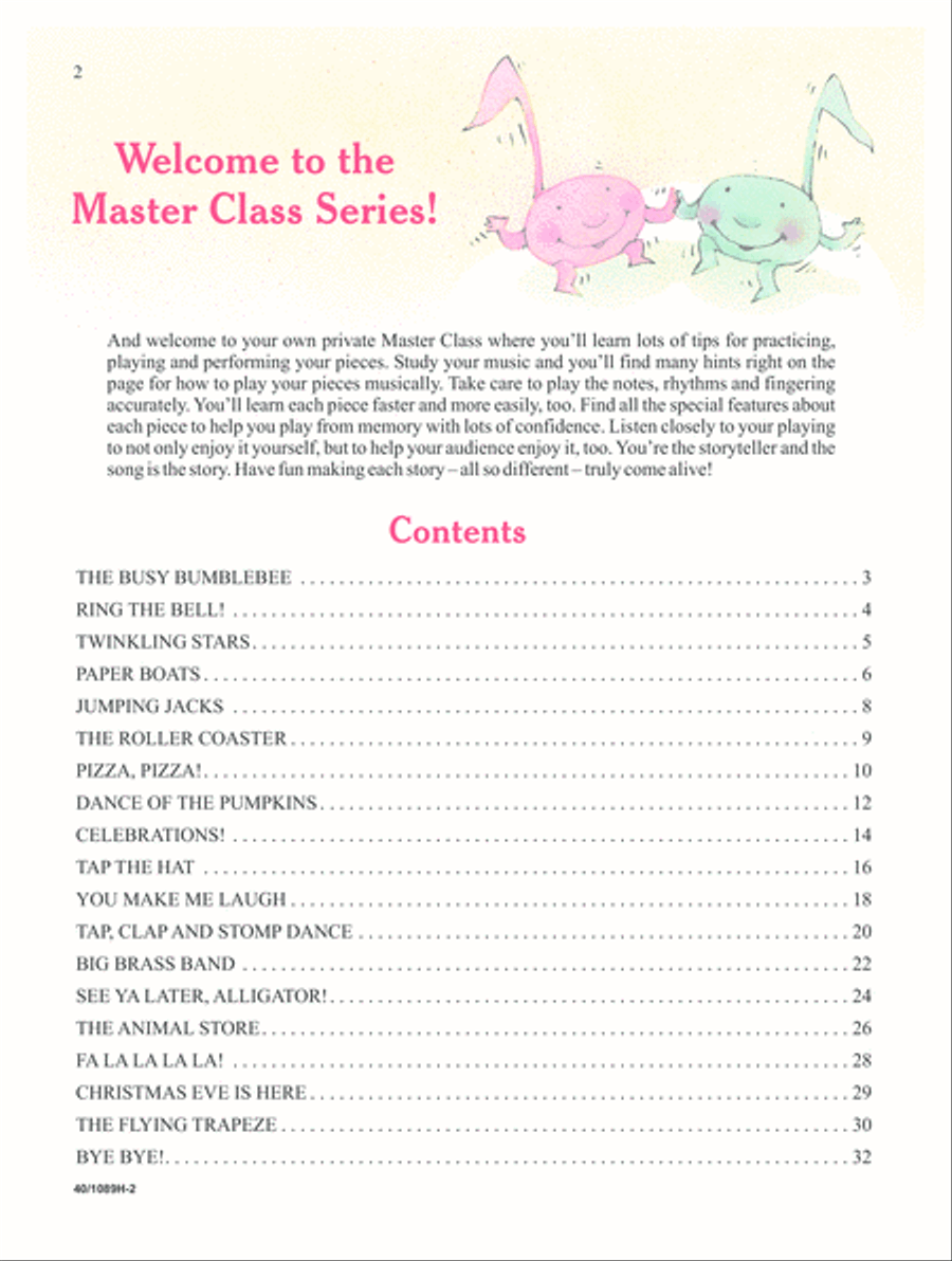 Master Class Series - On-Staff Starter (Digital Download) Piano Method scores gallery preview page 2