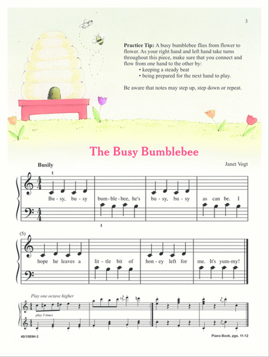 Master Class Series - On-Staff Starter (Digital Download) Piano Method scores gallery preview page 3
