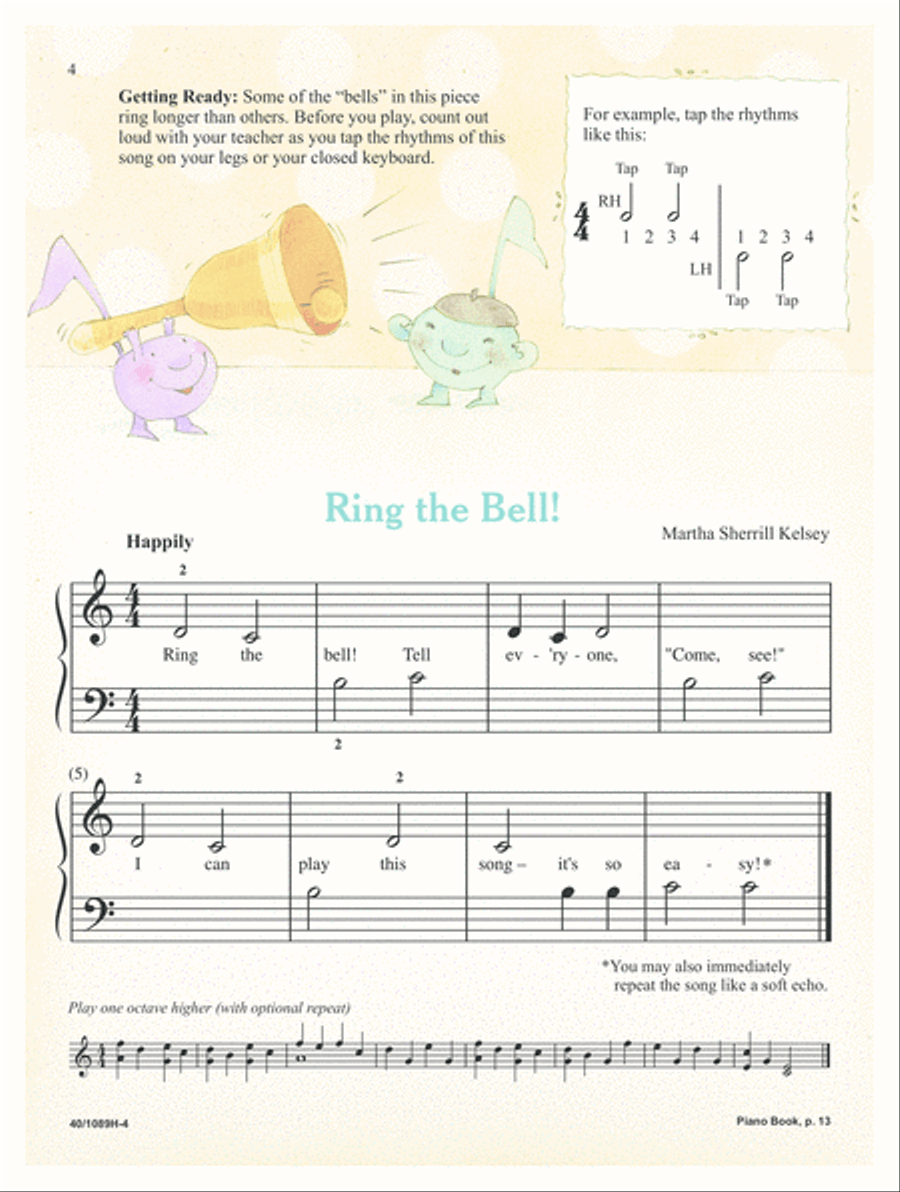 Master Class Series - On-Staff Starter (Digital Download) Piano Method scores gallery preview page 4