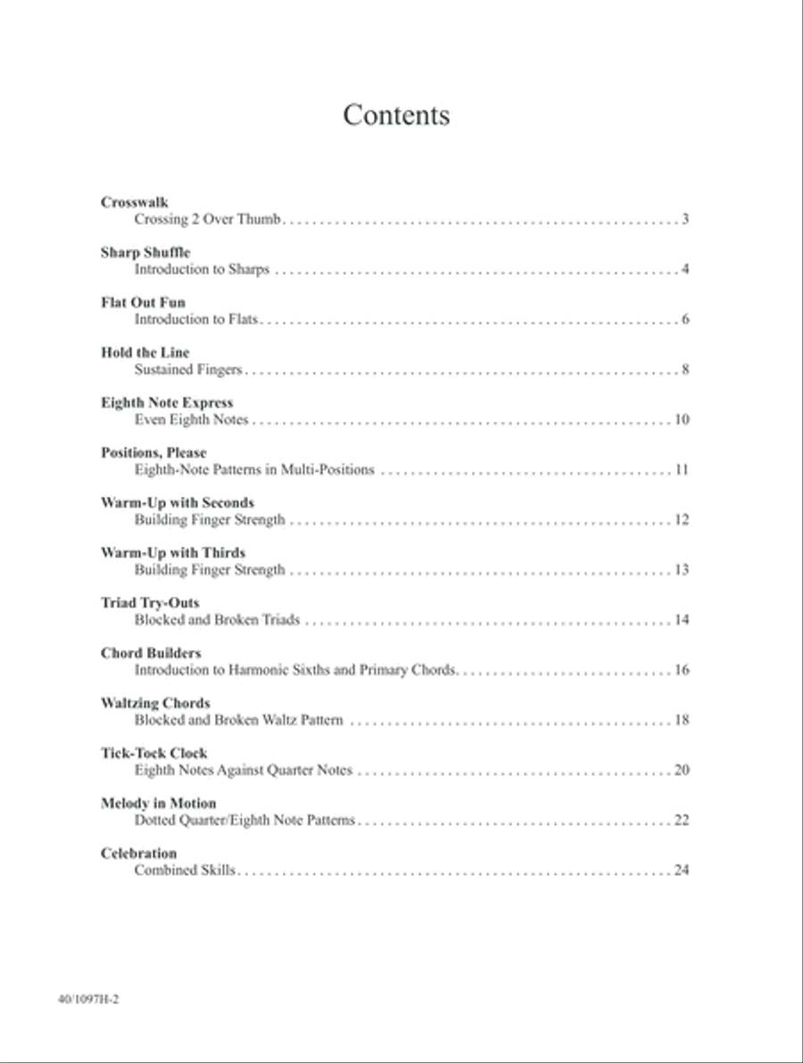 Technique Tune-Ups - Book 2 (Digital Download) Piano Method scores gallery preview page 2