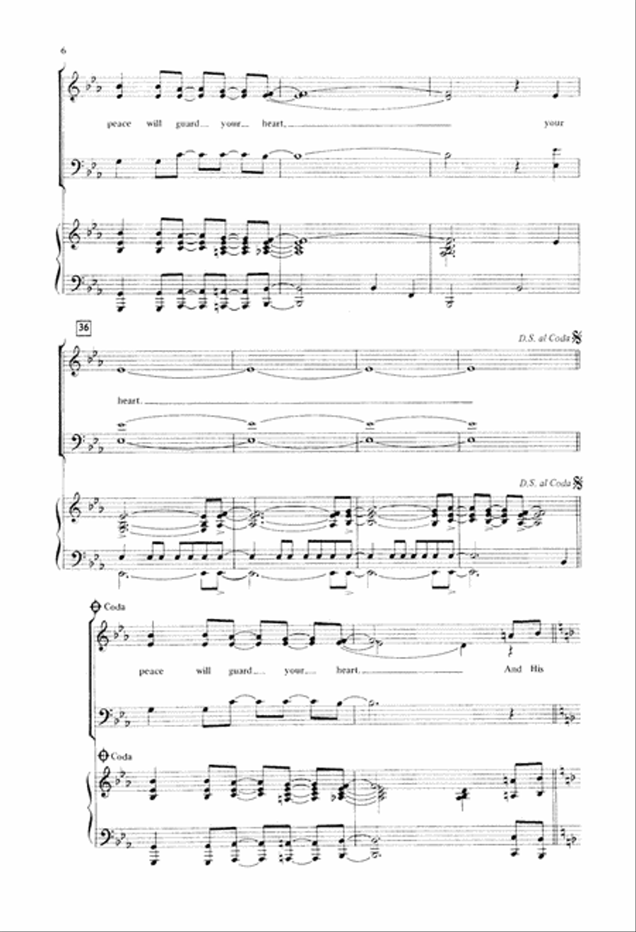 Rejoice in the Lord, Always (Digital Download) 3-Part scores gallery preview page 6