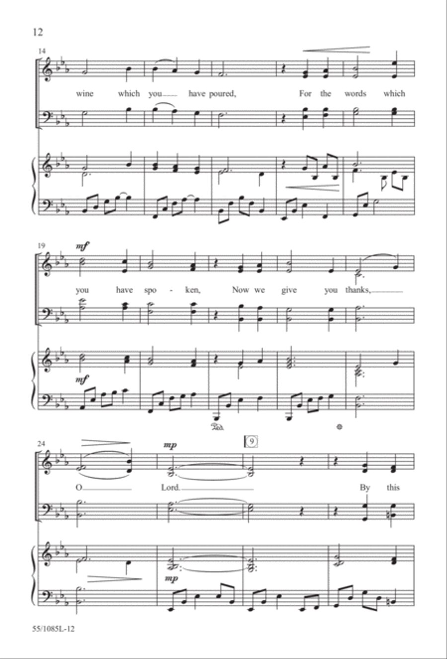 Out of the Shadows (Digital Download) 4-Part scores gallery preview page 12