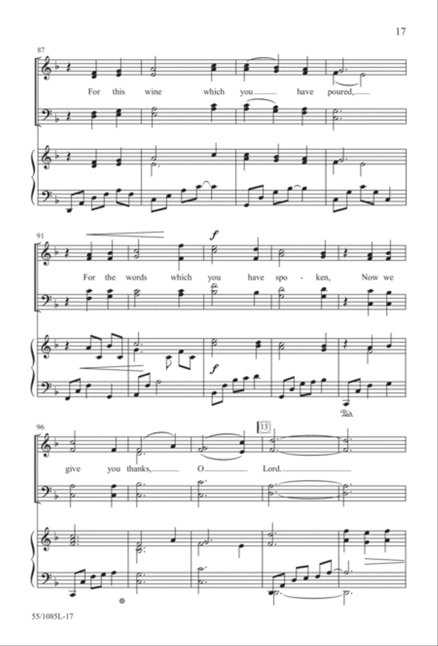 Out of the Shadows (Digital Download) 4-Part scores gallery preview page 17