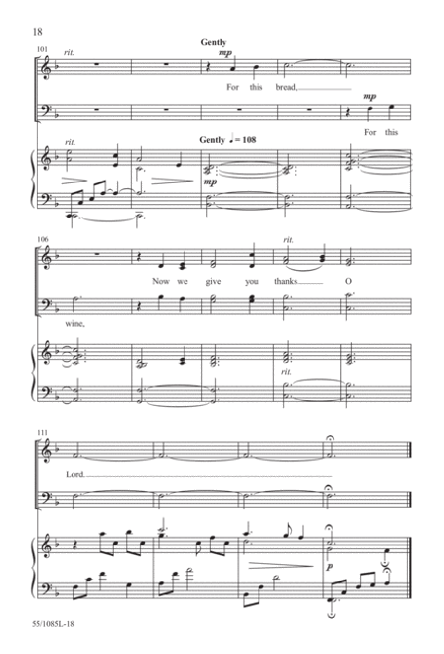 Out of the Shadows (Digital Download) 4-Part scores gallery preview page 18