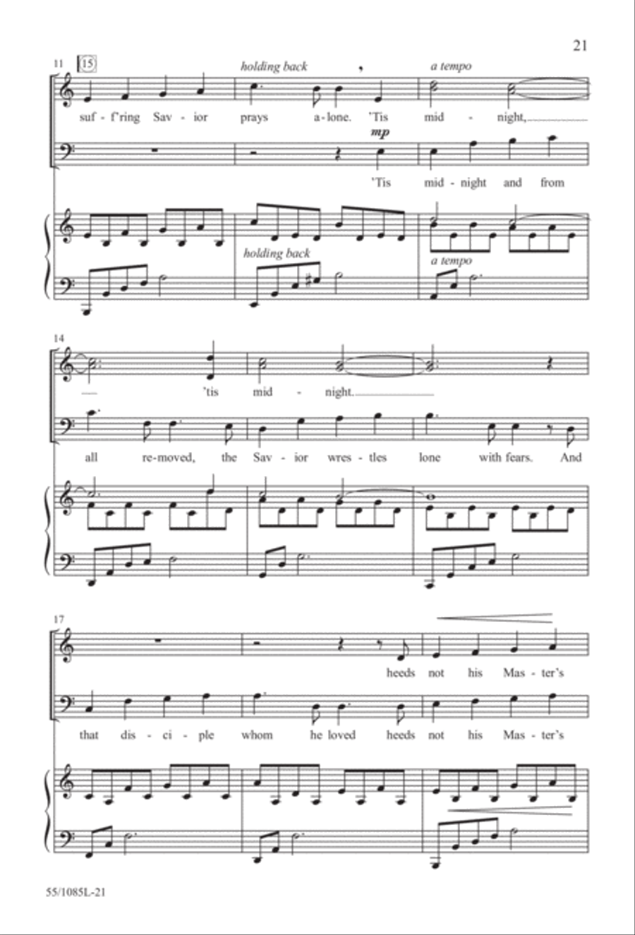 Out of the Shadows (Digital Download) 4-Part scores gallery preview page 21