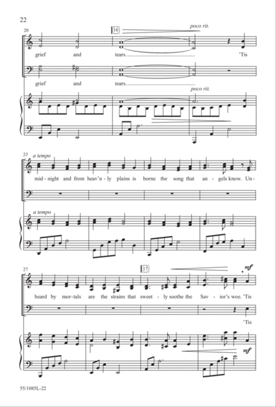Out of the Shadows (Digital Download) 4-Part scores gallery preview page 22