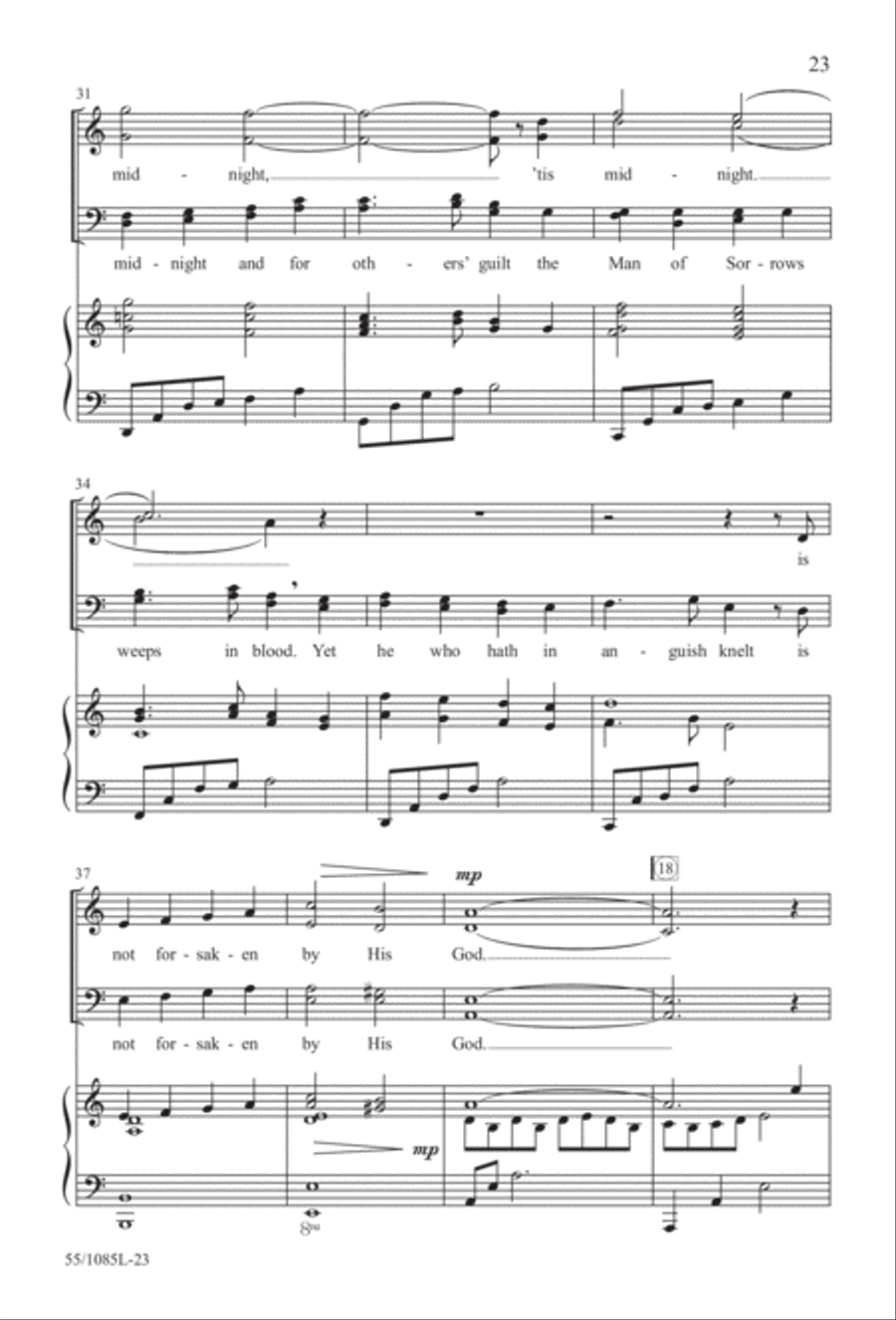 Out of the Shadows (Digital Download) 4-Part scores gallery preview page 23