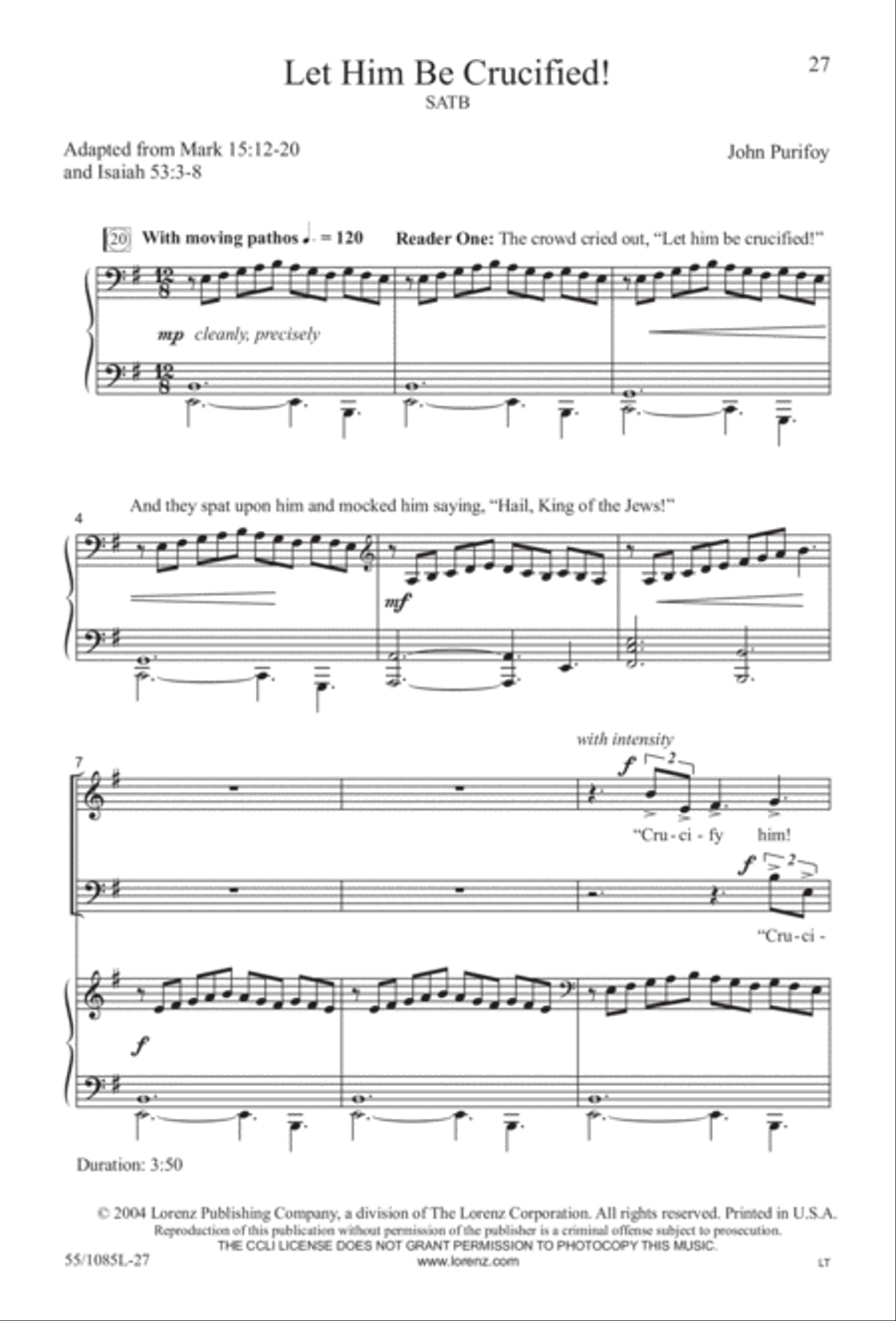 Out of the Shadows (Digital Download) 4-Part scores gallery preview page 27