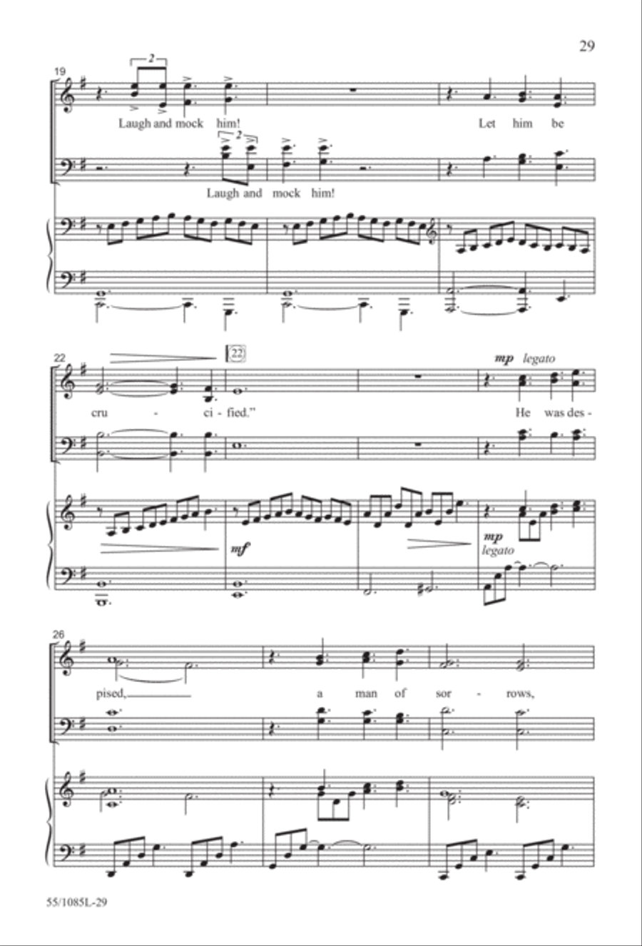 Out of the Shadows (Digital Download) 4-Part scores gallery preview page 29
