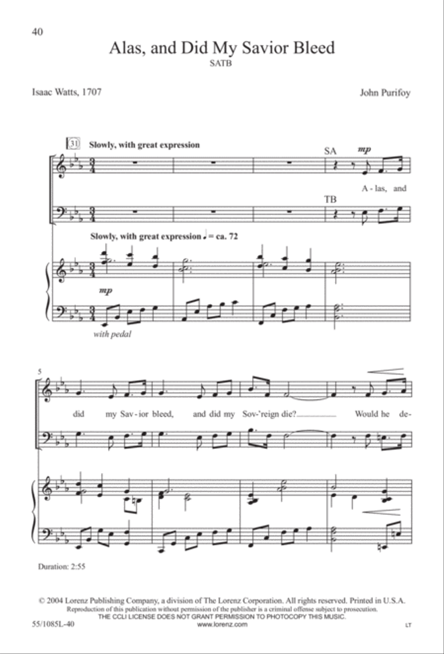 Out of the Shadows (Digital Download) 4-Part scores gallery preview page 40