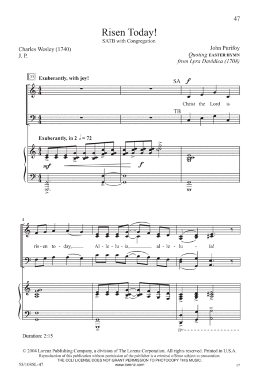 Out of the Shadows (Digital Download) 4-Part scores gallery preview page 47