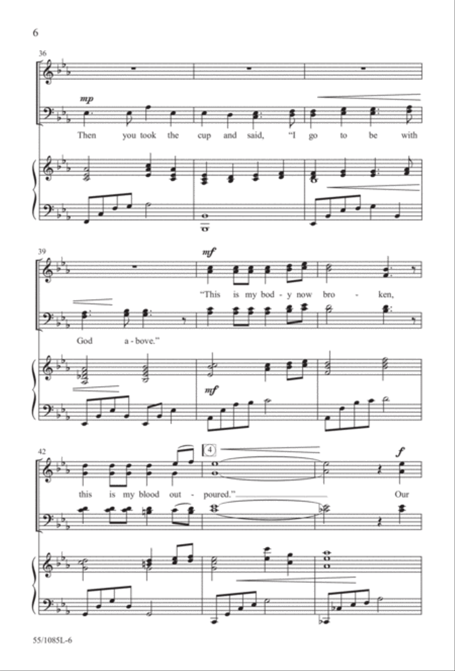 Out of the Shadows (Digital Download) 4-Part scores gallery preview page 6