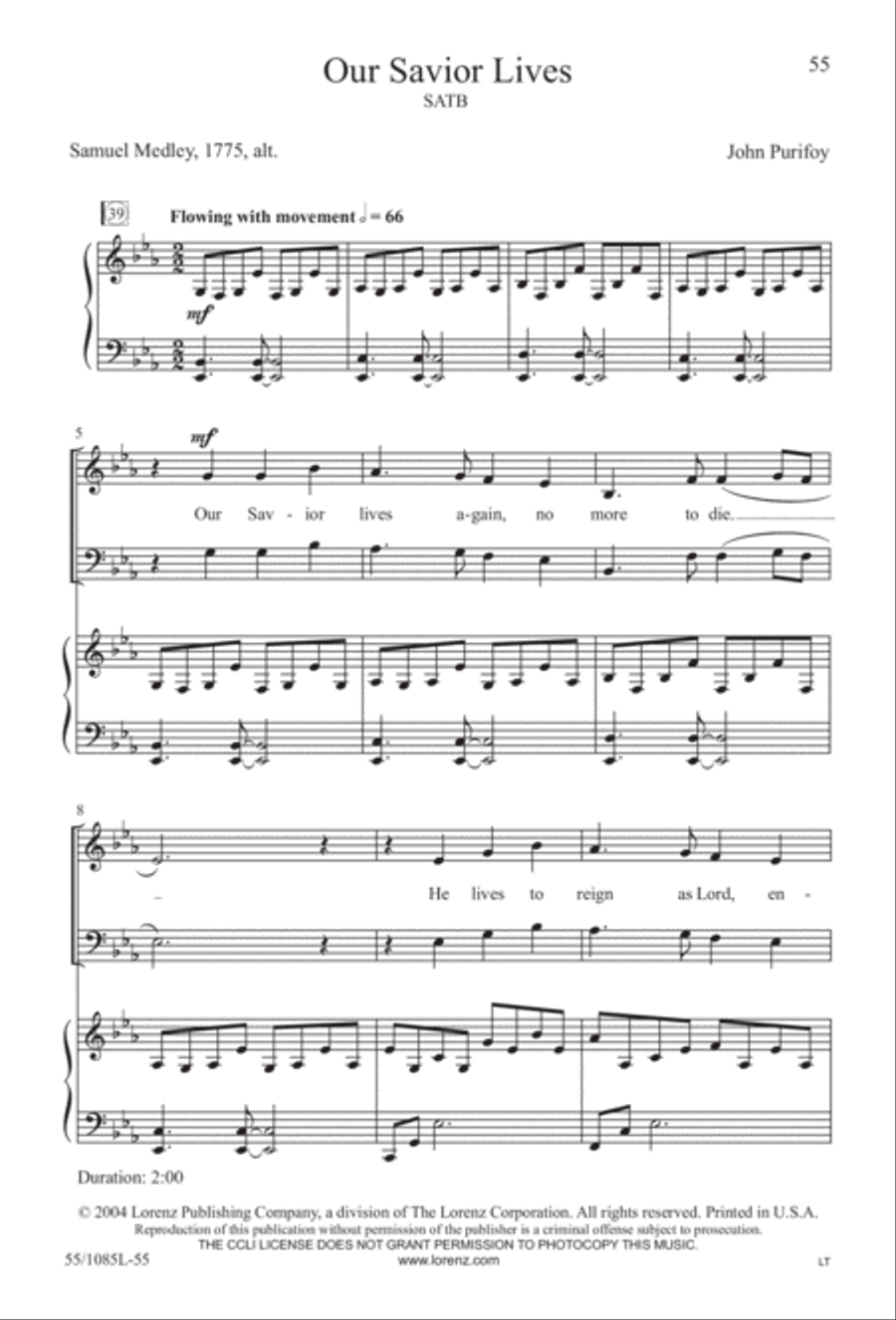 Out of the Shadows (Digital Download) 4-Part scores gallery preview page 55