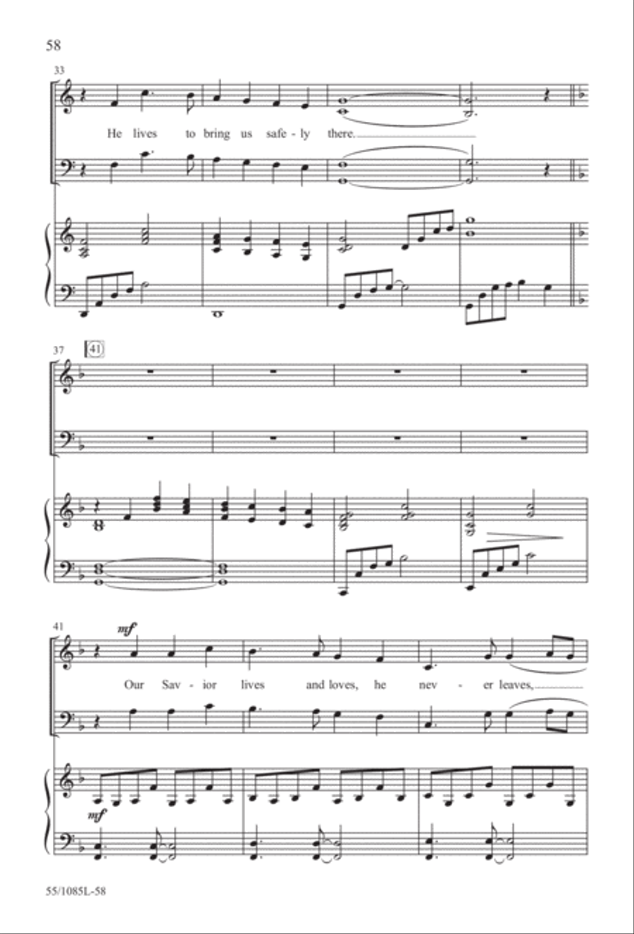 Out of the Shadows (Digital Download) 4-Part scores gallery preview page 58