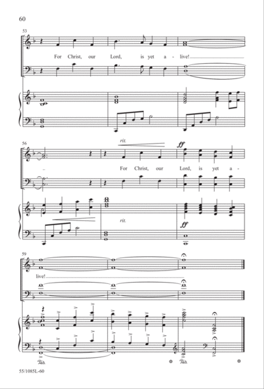 Out of the Shadows (Digital Download) 4-Part scores gallery preview page 60