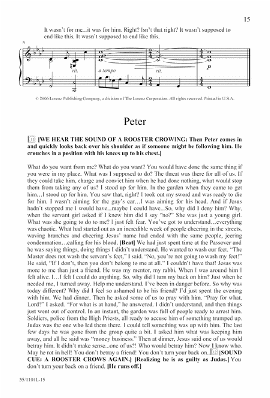 For Such a One as This (Digital Download) 4-Part scores gallery preview page 15