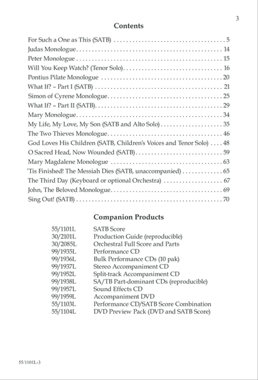 For Such a One as This (Digital Download) 4-Part scores gallery preview page 3
