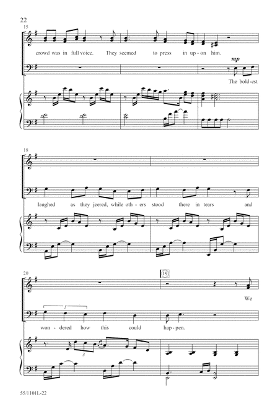 For Such a One as This (Digital Download) 4-Part scores gallery preview page 22